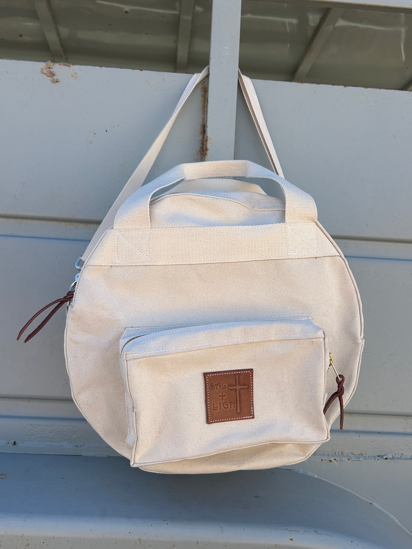 Rope Bag- 3 Compartment Deluxe with front pocket and adjustable shoulder strap