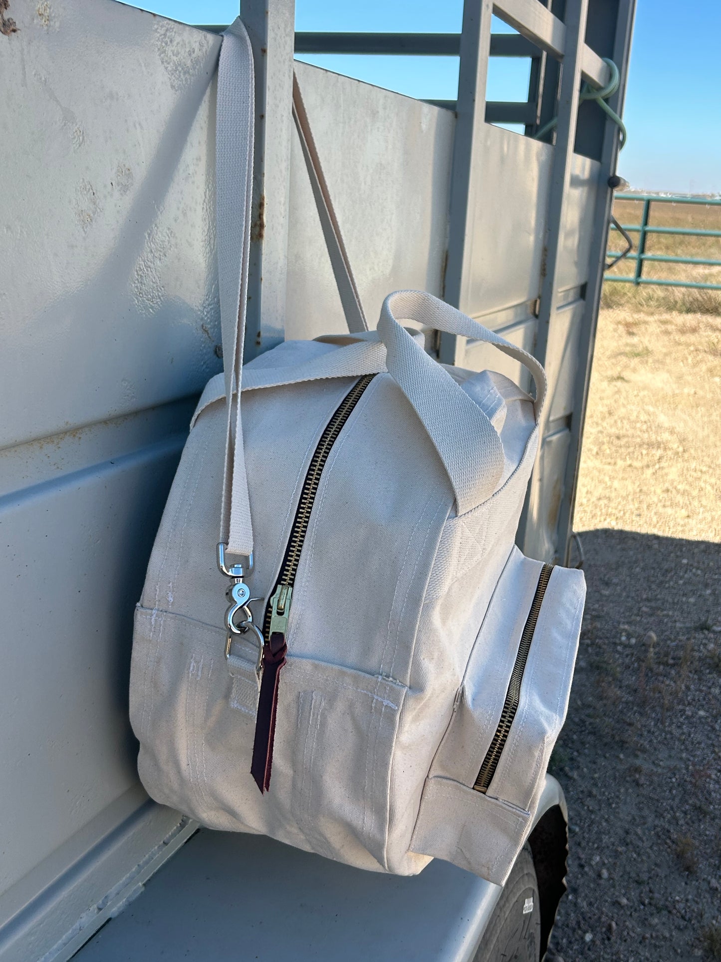Rope Bag- 3 Compartment Deluxe with front pocket and adjustable shoulder strap